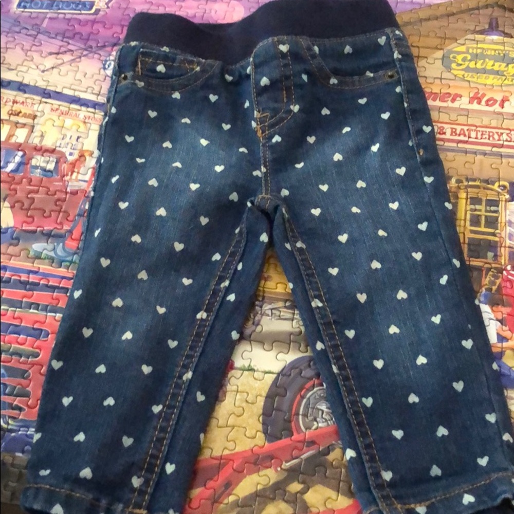 Heart jeans